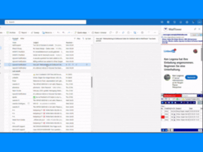 EmailTower in action